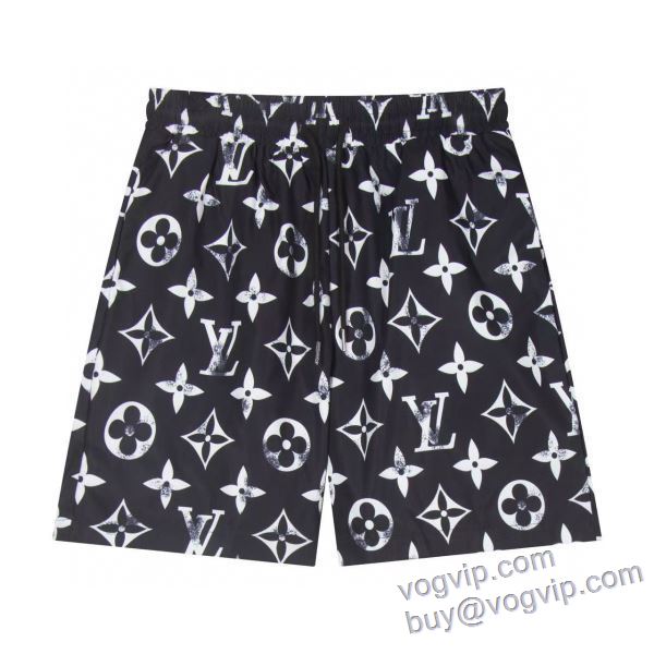 人気 ランキング ルイ ヴィトン LOUIS VUITTONブランド 偽物 通販 DKLV038 2025高級品 通販 ショートパンツ ビーチパンツ