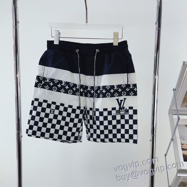 大人っぼい ルイ ヴィトン LOUIS VUITTONスーパーコピー DKLV042 2025春夏新作 ショートパンツ ビーチパンツ