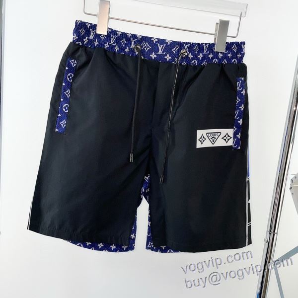 ショートパンツ 2025春夏新作 ルイ ヴィトン LOUIS VUITTONブランドスーパーコピー DKLV043 ビーチパンツ 魅力的