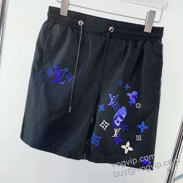 ルイ ヴィトン LOUIS VUITTONブランドコピー ムダな装飾を排したデザイン DKLV044 ショートパンツ ビーチパンツ 2025春夏新作