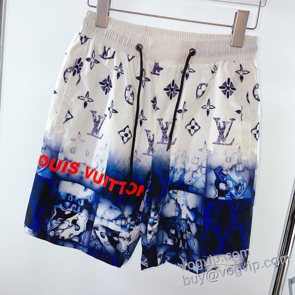 ショートパンツ 2025超人気新品 ルイ ヴィトン LOUIS VUITTON DKLV047 スタイリッシュな印象 ビーチパンツ 業界高品質スーパーコピー