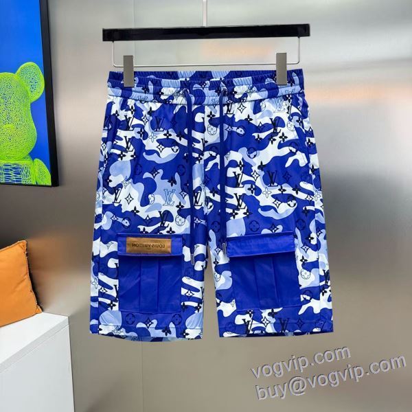 ルイ ヴィトン LOUIS VUITTON DKLV052 存在感のある ショートパンツ スエットパンツ コピー 商品 販売 2025爆買い新作