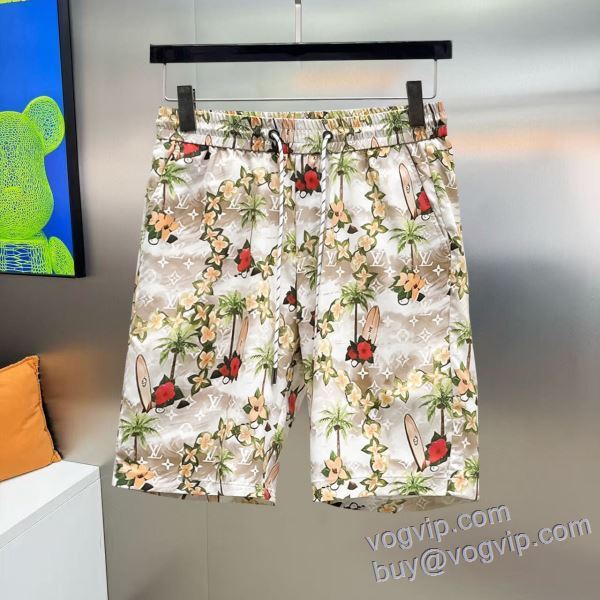2025お買い得品質保証 ルイ ヴィトン LOUIS VUITTON DKLV053 高品質なスーパーコピー商品 ショートパンツ ビーチパンツ ファッション 人気