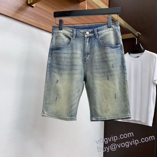 コスパ最高のプライス ルイ ヴィトン LOUIS VUITTON DKLV054 2025お買い得品質保証 ジーンズ ショートパンツ ブランドコピー激安