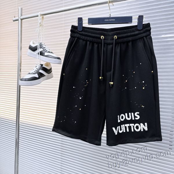 2025爆買い格安 ルイ ヴィトン LOUIS VUITTON DKLV081 ショートパンツ スエットパンツ スーパーコピー 激安 定番のアイテム