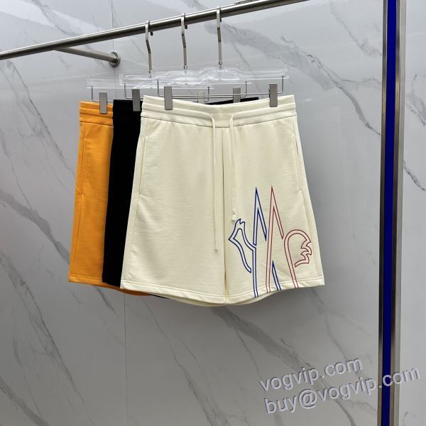 大注目！ モンクレール 偽物ブランド DKMO030 2025期限限定！ ショートパンツ スエットパンツ 3色可選