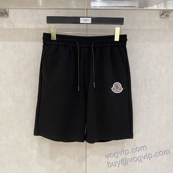 落ち着いた感覚 ショートパンツ スエットパンツ 2025最安値セール モンクレール MONCLERブランド 偽物 通販 DKMO038 2色可選