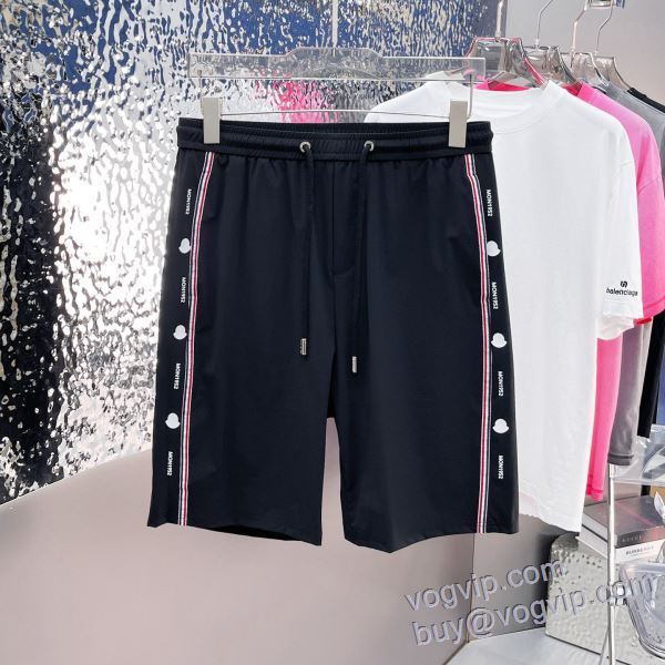 2025春夏 モンクレール MONCLER偽物ブランド DKMO041 ショートパンツ スエットパンツ 2色可選 売れ筋のいい