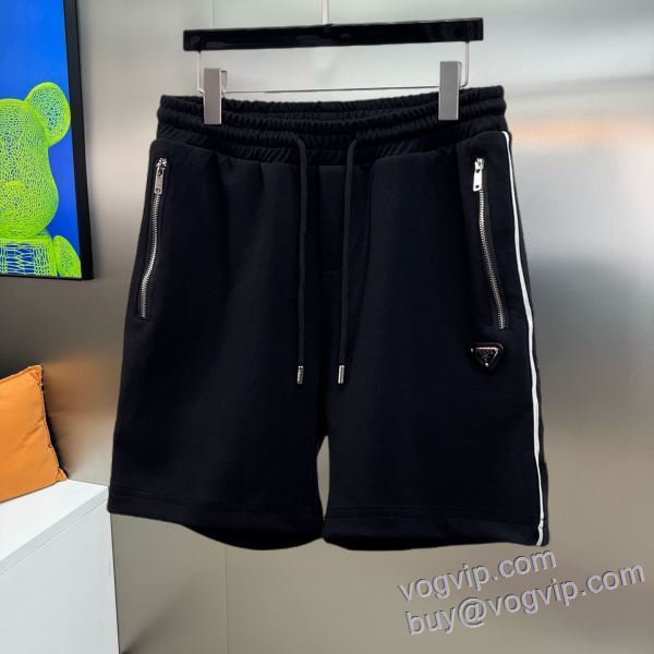プラダ スーパーコピー 激安 DKPR006 2025数量限定新品 ショートパンツ スエットパンツ 人気商品登場