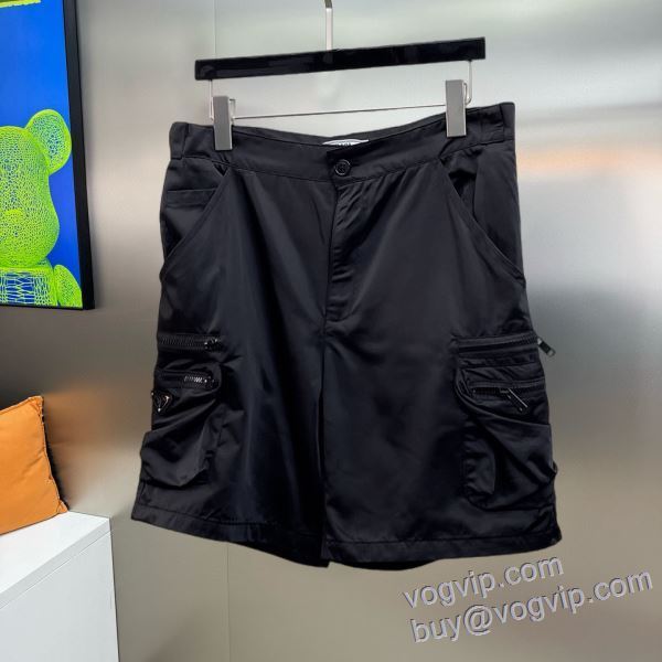 プラダ PRADAブランドコピー DKPR022 オリジナル ショートパンツ スエットパンツ 2025お買い得セール
