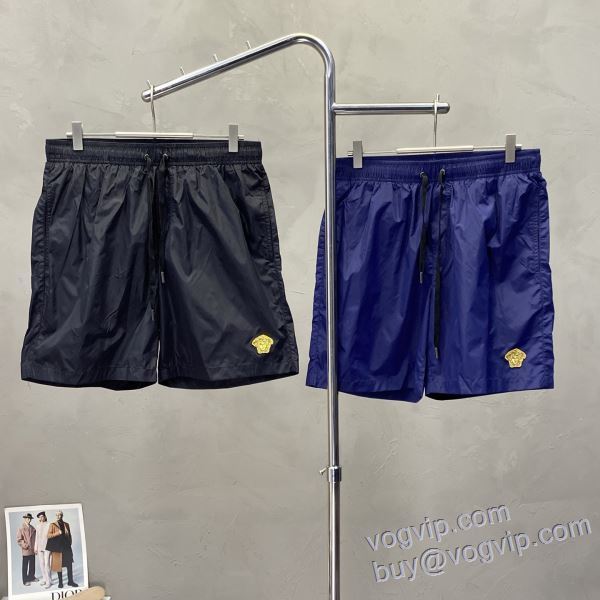 ショートパンツ ビーチパンツ 2025爆買い大人気 ヴェルサーチ VERSACE偽物ブランド DKVS019 2色可選 活用できるアイテム
