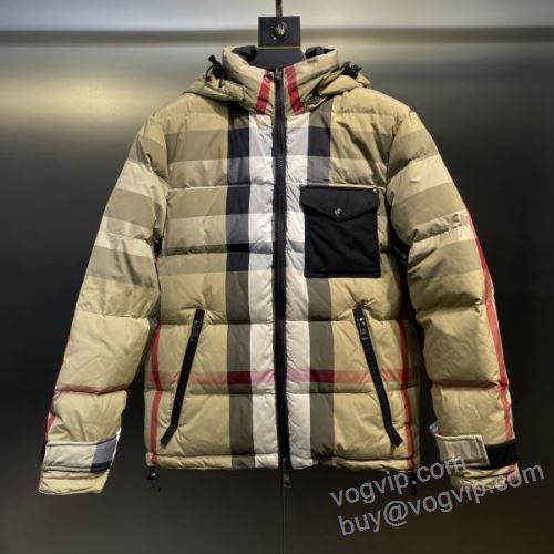 注目のアイテム バーバリー BURBERRYコピー MYBU014 2025定番人気 ダウンジャケット