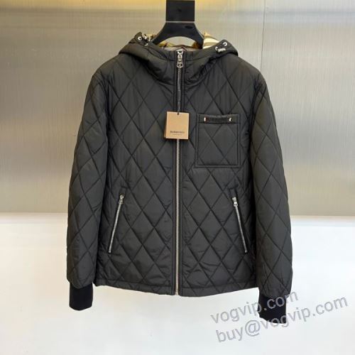 2025新品本物 バーバリー MYBU019 綿入れ ジャケット、上着 BURBERRY偽物ブランド 高級感を備えている