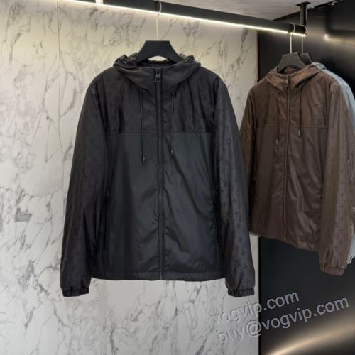 チノパン 狙える優秀アイテム ルイ ヴィトン LOUIS VUITTONコピーブランド MYLV018 2025海外通販 綿入れ ジャケット 3色可選