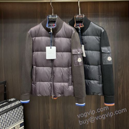 2025最新入荷 MEN030 セーター ダウンジャケット 2色可選 vogブランド コピー 優良店 モンクレール MONCLER 存在感のある