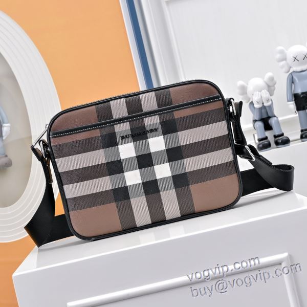 BURBERRYコピー2025バーバリー偽物ブランドショルダーバッグ 斜め掛けバッグ 2色可選 NBAGBU035