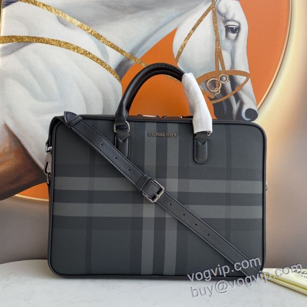 2025 バーバリーブランド コピ ー海外通販 NBAGBU039 BURBERRYブランド コピー ビジネスバッグ