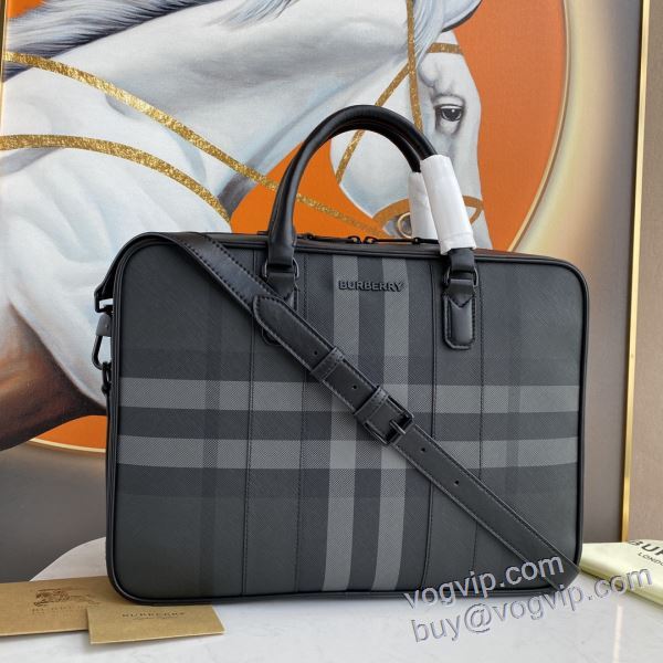 大歓迎な専門店2025 BURBERRYコピー NBAGBU040  ビジネスバッグ バーバリースーパーコピー 激安