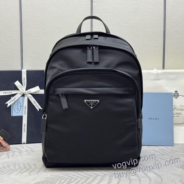 2025 PRADAブランドスーパーコピー NBAGPR051  海外セレブ愛用 プラダコピーリュック、バックパック 高品質 人気