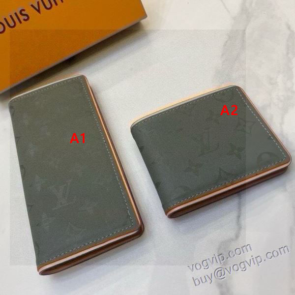 人気雑誌掲載 ルイ ヴィトン LOUIS VUITTONコピーブランド NQBLV018 2025爆買い新作 二つ折り財布 クリップウォレット