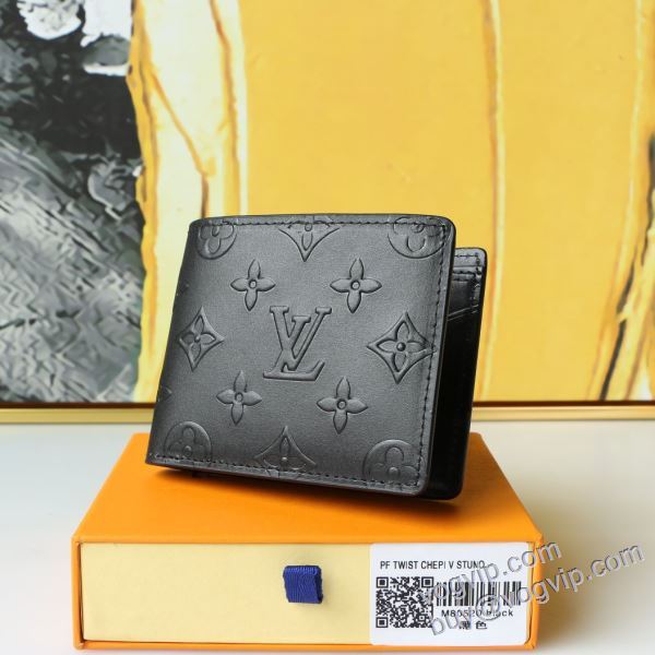 ルイ ヴィトン 偽物ブランド NQBLV030 2025品質保証高品質 二つ折り財布 クリップウォレット お洒落な存在感