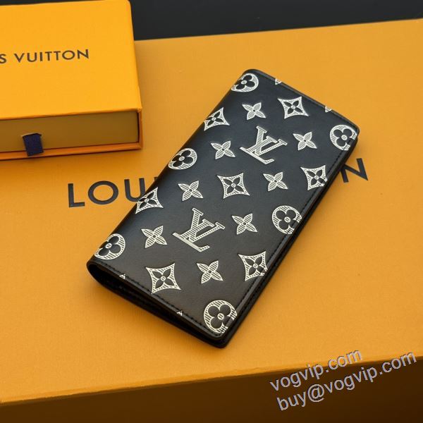 2025最安値高品質 ルイ ヴィトン LOUIS VUITTONコピー ブランド NQBLV037 M83383 海外セレブ定番愛用 二つ折り財布 クリップウォレット 2色可選