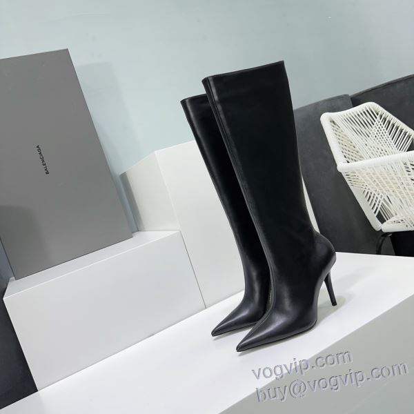 レディース ロングブーツ 2025HOTお買い得 バレンシアガ BALENCIAGAブランドコピー NXBAL012 ブーツ 2色可選