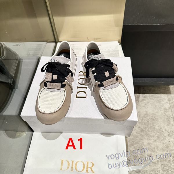 スニーカー カジュアルシューズ 2025高級品 通販 ディオール コピーブランド NXDIOR007 4色可選