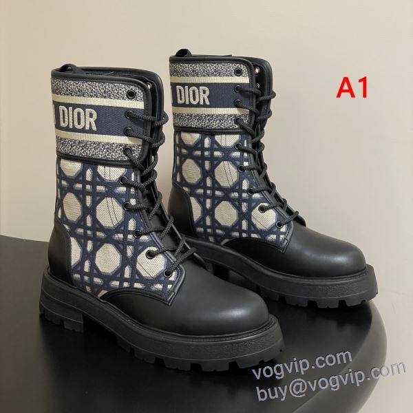 ディオール DIORコピー ブランド NXDIOR015 2025驚きの破格値大人気 ブーツ ロングブーツ 2色可選