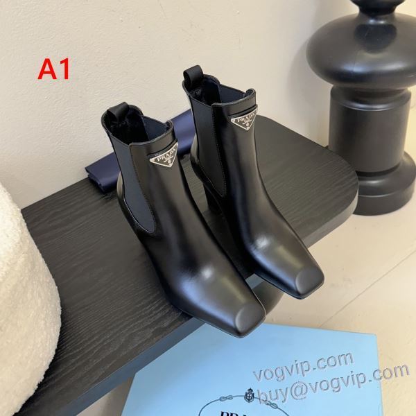 プラダ PRADAスーパーコピー 激安 NXPR061 ブーツ 2025新商品！ ショートブーツ パンプス 2色可選