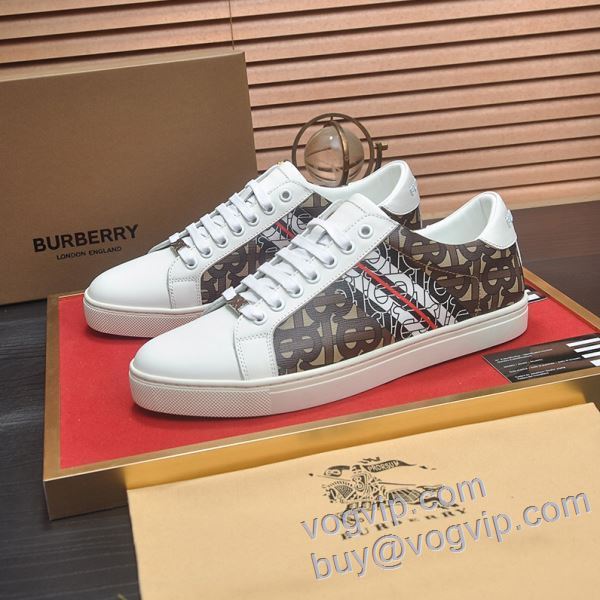 2025爆買い格安 バーバリー BURBERRYスーパーコピー NXIEBU013 高評価の人気品 フラットシューズ カジュアルシューズ
