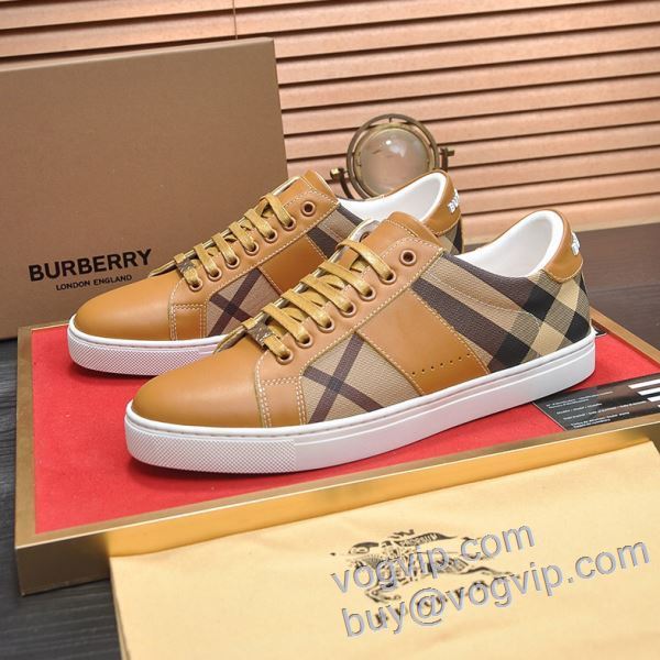 フラットシューズ カジュアルシューズ 2025高級品 通販 バーバリー BURBERRY NXIEBU023 VOGブランドスーパーコピー 大人キレイに仕立てる