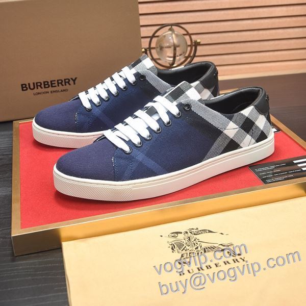 個性派 バーバリー BURBERRY NXIEBU024 フラットシューズ カジュアルシューズ 2色可選 スーパーコピー n級品 2025高級品 通販