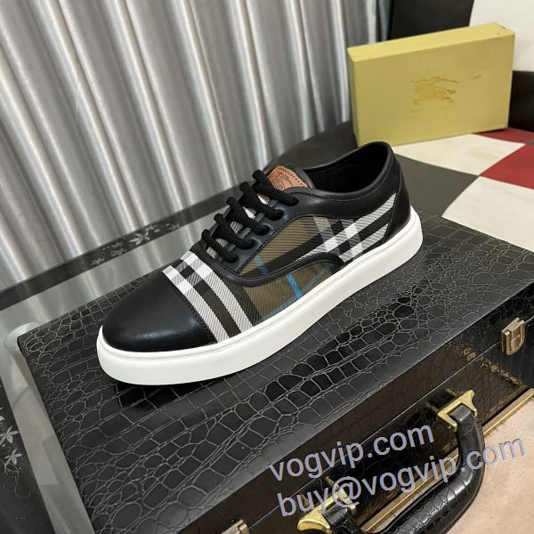 今一番HOTな新品 バーバリー BURBERRYコピー ブランド NXIEBU044 スニーカー カジュアルシューズ 2色可選 2025HOT品質保証