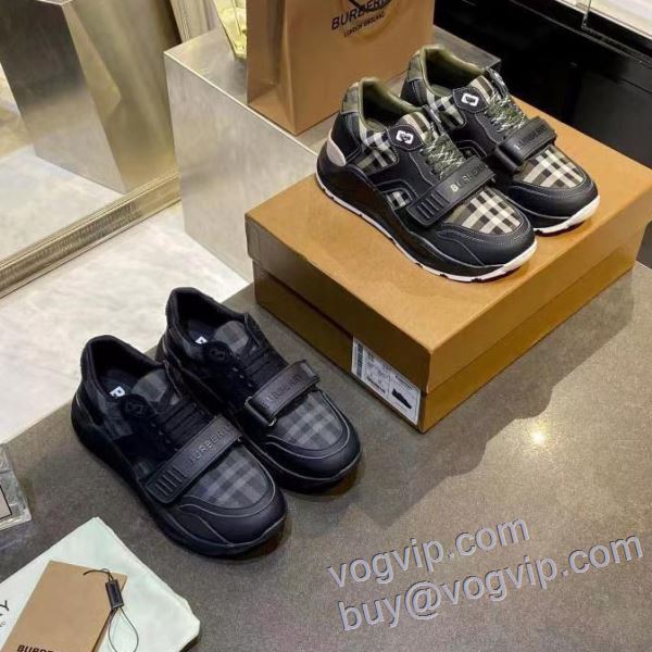 ショートパンツ 確定となる上品 バーバリー BURBERRYブランドスーパーコピー NXIEBU050 2025超激得格安 スニーカー カジュアルシューズ 2色可選