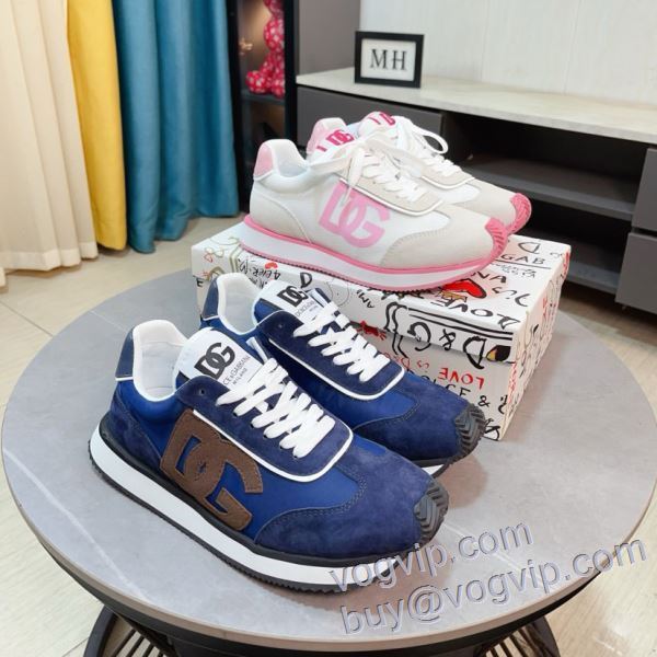 2025人気セール定番 ドルチェ＆ガッバーナ Dolce&Gabbanaブランド 偽物 通販 NXIEDG045 スニーカー カジュアルシューズ 2色可選 もっとも高い人気を誇る