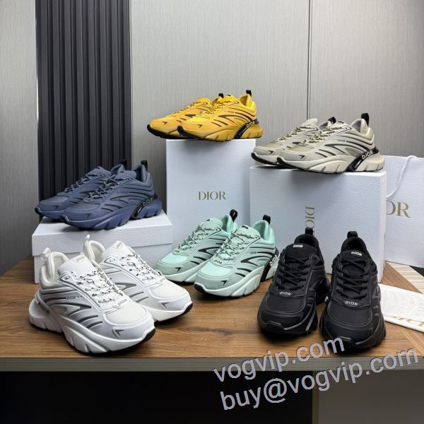 ディオール DIOR NXIEDIOR030 2025お買い得新作 スニーカー カジュアルシューズ 6色可選 人気スーパーコピーブランド 高級感ある