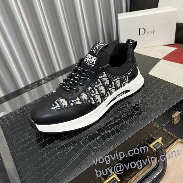 ディオール DIOR NXIEDIOR032 ファション性の高い スニーカー カジュアルシューズ 2色可選 VOGコピー 2025お買い得新作