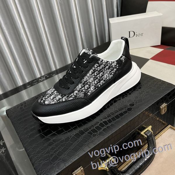 落ち着いた感覚 ディオール DIOR NXIEDIOR034 2025爆買い得価 スニーカー カジュアルシューズ 4色可選 コピー 商品 販売