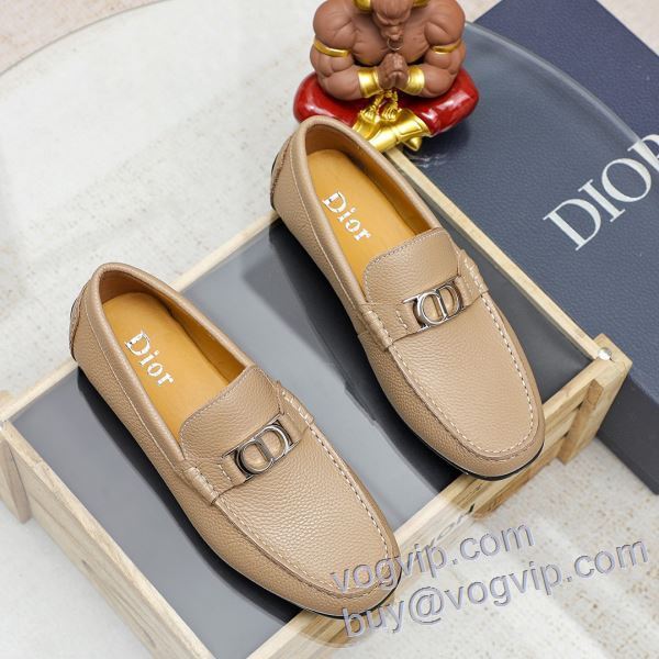 最高N級ブランドコピー ディオール DIOR NXIEDIOR104 肌触りの気持ちい? スリップオン カジュアルシューズ 2色可選 2025お買い得新品