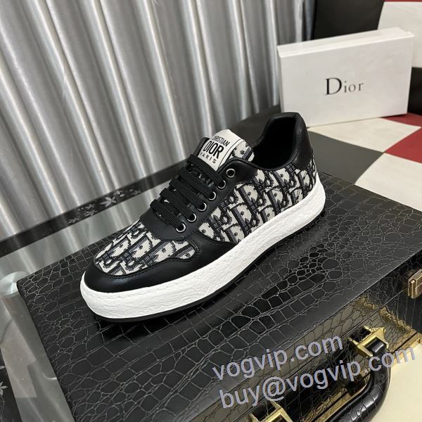 大絶賛！ コピー 商品 販売 DIOR NXIEDIOR107 スニーカー フラットシューズ カジュアルシューズ 2色可選 2025爆買い人気 ディオール