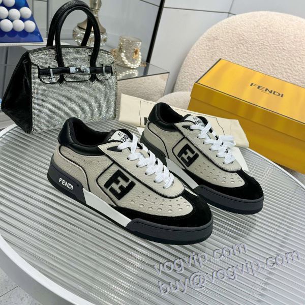 2025割引セール フェンディ FENDI NXIEFEN025 強い魅力を感じる一枚 スニーカー カジュアルシューズ 2色可選 業界高品質スーパーコピー