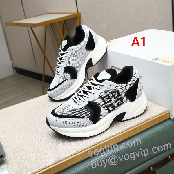 ジバンシィ GIVENCHYブランド 偽物 通販 NXIEGVC038 2025人気定番豊富な スニーカー カジュアルシューズ 3色可選 高級感演出
