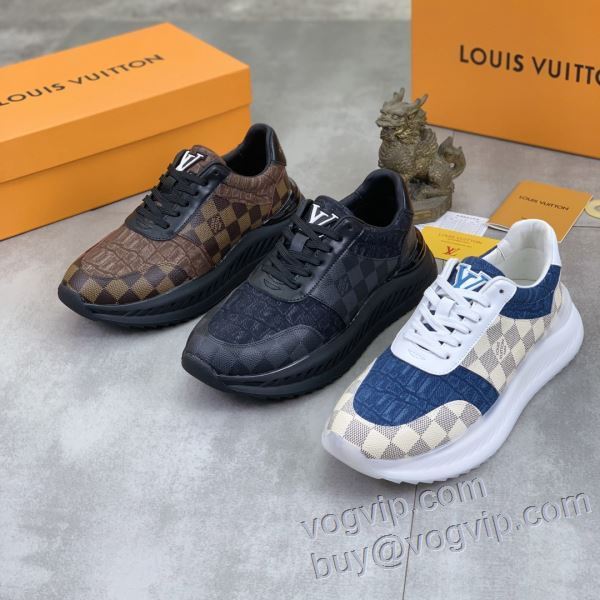 スニーカー カジュアルシューズ 3色可選 2025お得格安 ルイ ヴィトン LOUIS VUITTON NXIELV023 VOGブランドスーパーコピー 落ち着いた質感