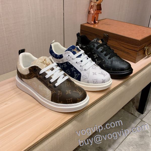 綺麗に決まるフォルム！ 業界高品質スーパーコピー 2025数量限定新品 ルイ ヴィトン LOUIS VUITTON NXIELV065 フラットシューズ カジュアルシューズ 3色可選
