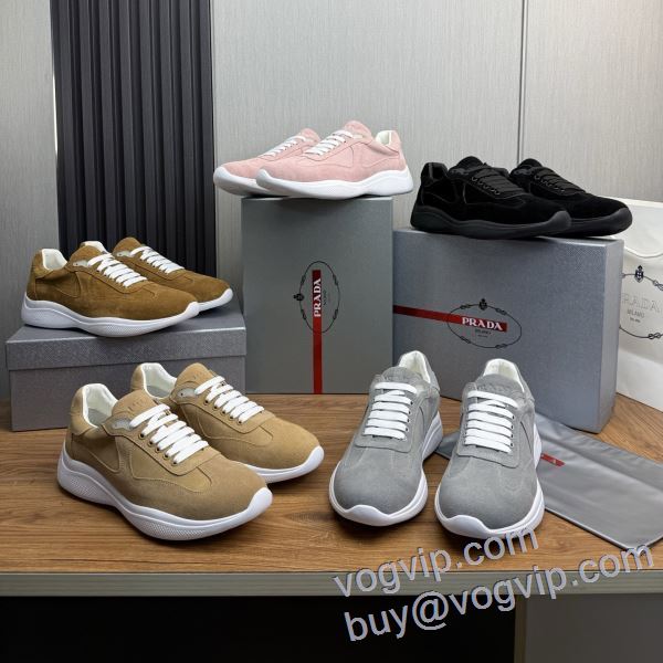 人目を惹くデザイン プラダ PRADA NXIEPR028 2025超激得品質保証 スニーカー カジュアルシューズ 5色可選 ブランドコピー激安販売