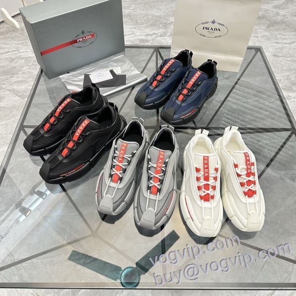 スニーカー カジュアルシューズ 4色可選 2025春夏新作 プラダ PRADA NXIEPR031 人気スーパーコピーブランド 絶大な人気を誇る