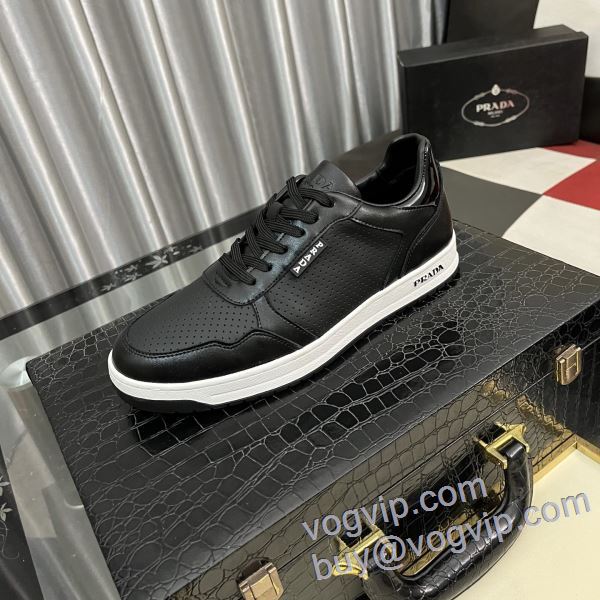 プラダ PRADA NXIEPR060 スニーカー カジュアルシューズ 2色可選 最大級ブランドコピー通販優良店 2025新作品 数に限りがある