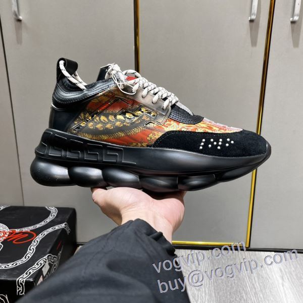 2025春夏季超人気 NXIEVS007 スニーカー カジュアルシューズ ヴェルサーチ VERSACE 一番人気の新作はこれ
