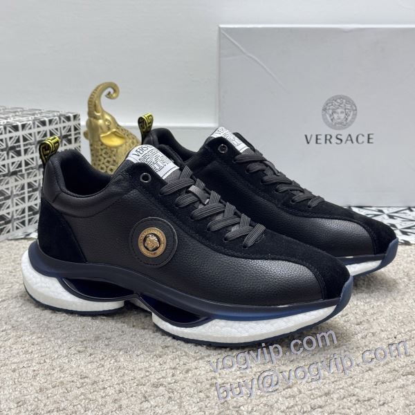 2025超激得大人気 ヴェルサーチ VERSACE NXIEVS025 スニーカー カジュアルシューズ 4色可選 売れ筋のいい
